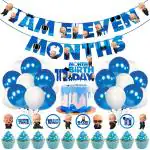 Zyozique 37 Pcs 11th Month Birthday Decoration,I Am Eleven Months Birthday Decoration,11 Month Birthday Decoration Items for Baby