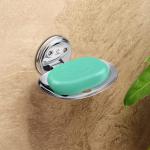 CUROVIT Stainless Steel Flenze Soap Dish Wall Mounted Fancy Soap Bar/Stylish Soap Holder for Bathroom & Home Accessories