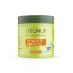 Trichup Almond Protein Hair Mask - 500ml | Salon like Hair Spa at Home | Repairs Damaged & Rough Hair | Prevents Thinning Hair, Strengthens Hair Fibers & Boosts Hair Elasticity