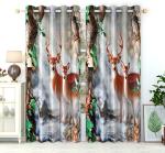 Dc Decastle 270 cm (9ft) Long Door Curtain (multicolour, Pack of 2)