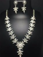 Nina's Tarkashi Silver Original Filigree Neckpiece