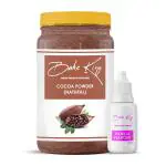 BAKE KING Combo Pack of Cocoa Powder Organic for Cake Baking 400 gm and Vanilla Essence for Cake Baking Pantry 30ML
