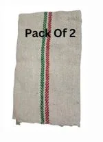 TRIMAX Cotton Floor Cleaning Pocha |Cleaning Duster/Cloth |Floor Mop |Floor Pocha | Desk Blackboard/Fan/Sweeping |Pocha for Home | Reusable & Washable Mop| For Mopping Cloth Pocha Mop Cleaner Dry Home (24x24-inch| Off White) - Pack of 2