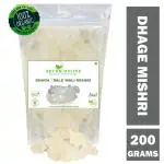 Shudh Online Thread Mishri Crystal (200g), Mishri Dhage Wali Organic, Dhaga mishri Organic, Misri Thread, Patika Bellam, Kuja Misri, Rock Sugar, Khadi Sakar Sugar