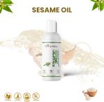 Korat King Pure Seasame Oil, 100% Natural, Organic And Cold Pressed Hair Oil (200 Ml)
