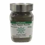 Pure Tree Certified Organic Black Pepper Powder 200 gm| Kaali Mirch| Indian Spice Masala