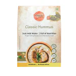 Organic Roots Classic Hummus | Traditional Flavors Pantry | 50g | Just Add Water, No MSG (Pack of 1)