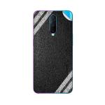 GADGETSWRAP Printed Vinyl Skin Sticker for Oppo R17 Pro- Stripes Blue