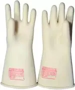 SAMBHAW Vidyut 11 KV Electrical Safety Seamless Rubber Hand Gloves 1 Pair Rubber Safety Gloves (2)