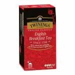 Twinings English Breakfast Tea,100 Teabags,Premium Black Tea,English Classic Range,Medium Strength,Rich Flavour,Pack of 1, 200 Grams