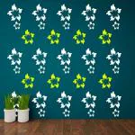 ARandNJ Cherry Blossom DIY Reusable Design Polyvinyl Chloride Painting Wall Stencil 16 x 24 inch