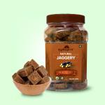 Anahatatva NATURAL JAGGERY CUBE 500gm | Made From Selected Sugarcane | 100% Natural, Preservative Free, Gluten Free
