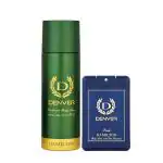 DENVER Hamilton Deo - 200ML & Pride Pocket Perfume - 18ML | Deodorants men
