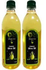 AweLiv Pomace Olive oil - 1 Ltr (Pack of 2 )