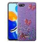 RJR Redmi 6A Back Case Cover for Girls | Sparkle Glitter | Stylish | Designer | for Ladies Women Back Case Cover for Redmi 6A - Purple