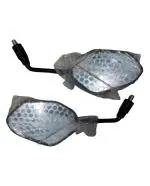 Victrix Manual Rear View Mirror Universal For Bike Activa Dream Yuga CB Shine CB Twister