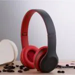 BOPUD P 47 Bluetooth Portable Sports over-ear Headphones with Microphone, Stereo Fm, Memory Card Support.