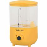 Oriley 2111A Ultrasonic Cool Mist Humidifier Manual Air Purifier for Home Office Adults and Baby Bedroom (2.3L, 18W, Transparent Yellow)