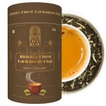 TEACOAT Tea | Idukki's Finest Green Cardamom -250g | Black CTC Tea Leaves - 100% Natural | Strong, Fresh & Rich | relieves Stress | Reusable box |Morning Tea - Serves 100 Cups.