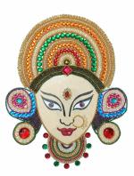 Aabhaas Design Dia -Floor| Wall| Table Rangoli | Decorative Rangoli| Showpiece Acrylic Kundan| Designer Rangoli/Rangoli Pooja for Home Office Decoration Diwali Gift co-Operate Gifts (24 cm x 20 cm)