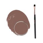 Moraze Combo Pack of Long Lasting, Smudge Proof Single Eyeshadow (ESPRESSO) with Eyeshadow Brush