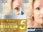 KURAIY Beautiful Retinol Wrinkles Removal Face Cream 5 Seconds Lifting Firming Anti-Aging Products Fade Fine Lines Moisturizer Brighten Skin Care