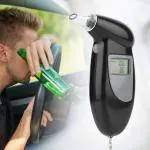 Clixera Breathalyzer to Test Alcohol, Digital Audio Alert Breath Alcohol Tester Analyzer Detector Digital Breath Alcohol Tester and Analyzer with LCD Display and Back Light