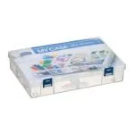 Lock & Lock Square Plastic Multipurpose Storage Box 30 cm x 20 cm