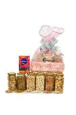 Nutri Miracle Celebrations Chocolate, 6 Dry Fruit and Nut Basket 650g