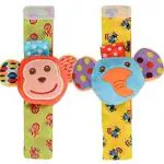 Neo Rising Solutions Cute Baby Wrist Band Rattles. (2 Units, Style E: Wrist Band Rattles)