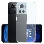 Star Craftune OnePlus 10R 5G ( 1+ 10R) Back Cover Case | Ultra Clear Soft Case | Inbuilt Dust Plugs & Anti-Slip Grip | Slim & Protective Back Case Cover (Transparent)
