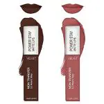 FS ForSure Power Stay Waterproof Matte Liquid Lipstick (Pack of 2) Multicolor