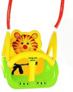 Miss & Chief Green And Yellow Plastic Outdoor Toy Swing