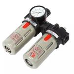 DAMOR TMC Pneumatics 1/2'' Inch FRL With Bracket & Gauge BL-4000 Airtac Type