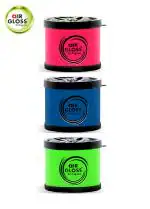 Air Gloss Exclusive Gel Car Perfume Colour Gel Air Freshener | Combo Of 3 Unique Flavours - Pink, Passion & Squash | Pack of 3 (100 x 3 = 300 Gm)