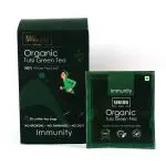 Sanatan Organic Tulsi Green Tea I Immunity Booster I India’s 1st cotton tea bags I 20pcs (40 cups) 40 days pack I Ayurvedic detox I Anti Viral I Antioxidant I Certified organic I Plastic free