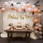 SPECIALYOU.IN Bride To Be Decoration Set Combo For Bachelorette Party Decorations With White And Peach Balloons, Bride To Be Props, Bride To Be Sash, Br