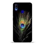 Covers Gap Vivo Y95, Y91 Mor Pankh Polycarbonate Mobile Phone Hard Back Cover Case Stylish Designer 3D Printed For Girls And Boys 20 x 15 x 5 cm