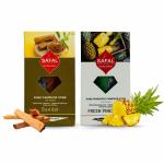 SAFAL Camphor Cone for Home | Kapoor for Pooja | 45 Days Refreshing Fragrance | Room, Car, Air Freshener & Mosquito Repellent | Camphor Cone Granule Pouch (Pineapple & Sandal, 2)