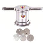 Jayam Traditional Aluminium Sevanazhi/Sevai Nazhi/Sev Sancha/Murukulu/Idiyappam Maker - Silver