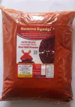 Namma Byadgi's Super Deluxe Red Chilli Powder - 1 KG | Intensely Flavored Blend of Kashmri and Byadgi Red Chilli | Stemless Chilli Powder | Handpicked, Sun-dried Red Chillies | Perfect for Colorful & Spicy Recipes