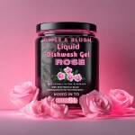 BLISS & BLUSH dish wash gel powder 500 gm Can Make Cleansing & Antimicrobial Action 5000 ml dish wash gel