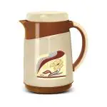 Milton Viva Tuff 500 Insulated Jug, 500 ml, Tan | Food Grade | Easy Grip | Hot & Cold | Leak Proof | Odour Proof | Light Weight