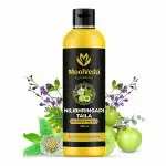 Moolveda Pure and Natural Nilibhringadi Taila Oil for Deeply nourishes the hair & Improves hair growth and Smoother, Shinier Hair, 200ml