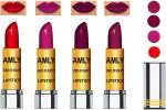 OUR BEAUTY Multicolor  Long Stay And Soft Matte Lipstick Set 29Aug36, 12.8 G (Set Of 4)