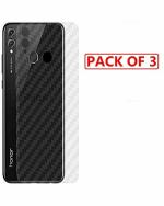 GADGETRONICS Honor 10 Lite Transparent Plastic 3D Screen Guard (Pack of 3)