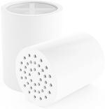 Riversoft SFC-10 Advanced Shower and Tap Filter Cartridge with 10 Stage for Hard Water, White (pack of 2)