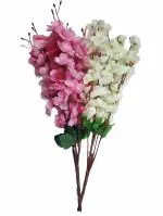RAGOMA Artificial Cherry Blossom Flower Bunches for vase Natural