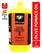 Ahlive Olive Pomace Oil, Ideal for All Indian Cooking, (Imported from Spain ) - 5.25 LTR