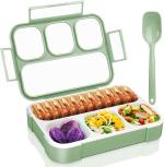 Cuizy Lunch Boxes - 1100 ML Lunch Box for Kids Children with Spoon & Fork - Durable Perfect Size for On-The-Go Meal, BPA-Free and Food-Safe Materials (Pack of 1)